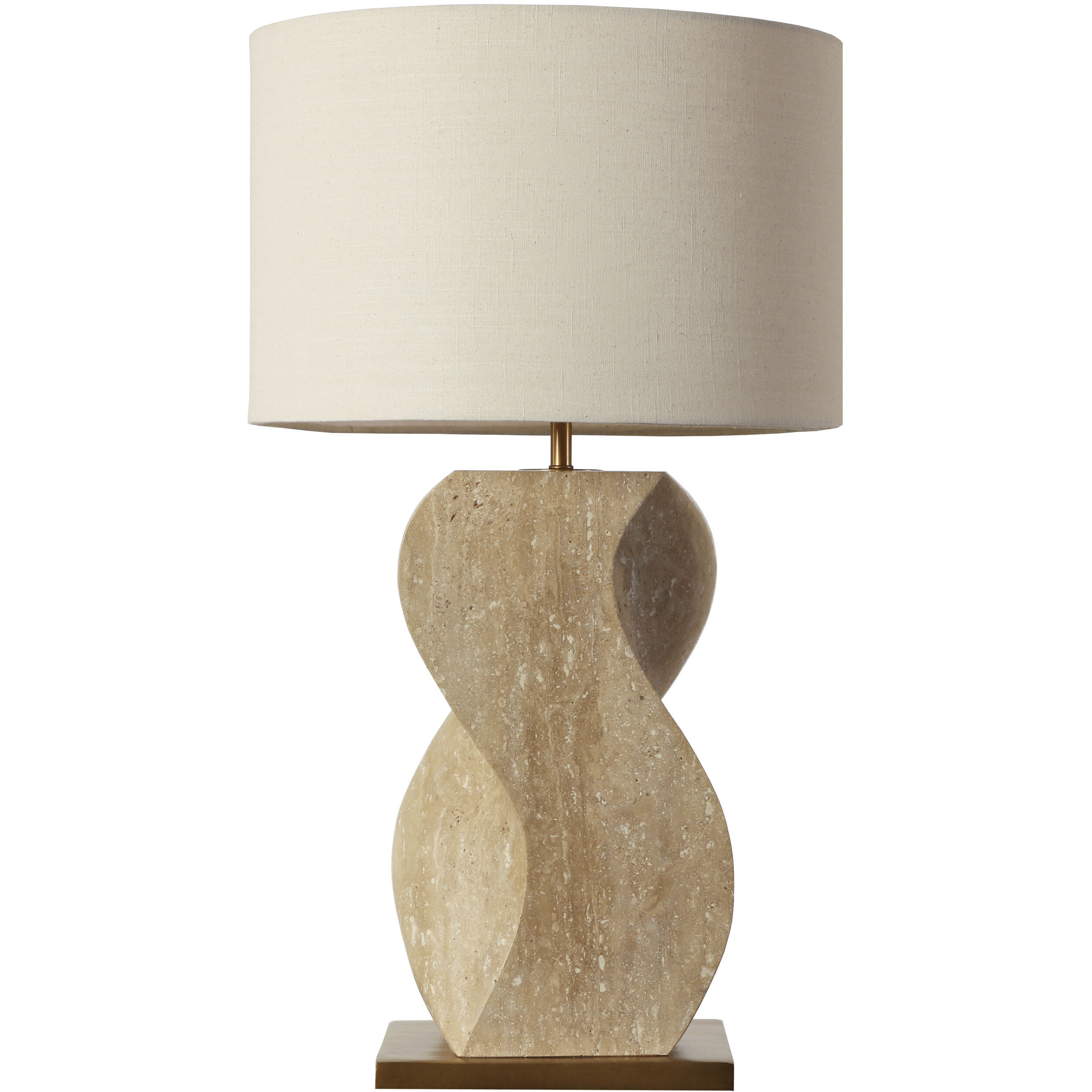 Anusha 30 inch 100.00 watt Beige / Natural Table Lamp Portable Light